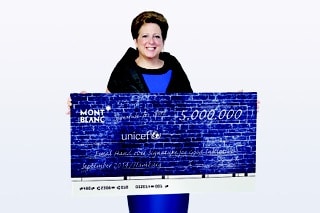 Montblanc sammelt mit Signature For Good Initiative 5 Millionen US-Dollar