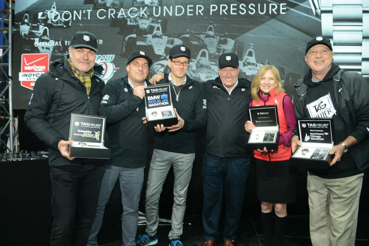 TAG Heuer beim NY Marathon 2014