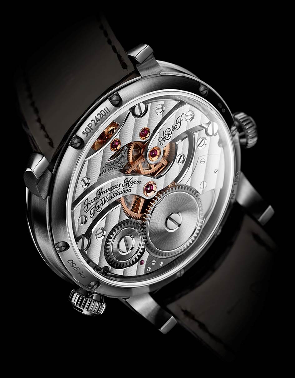 MB&F Legacy Machine 1_Platin Rückseite