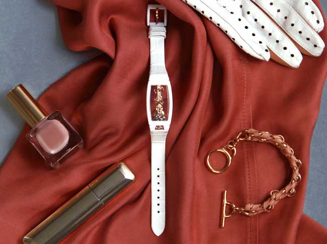Corum Miss Golden Bridge Ceramic