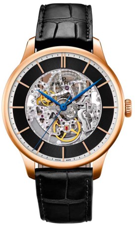 Perrelet_FirstClassSkeleton black dial