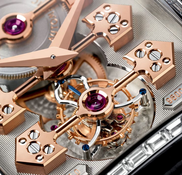 Girard-Perregaux Vintage 1945 Tourbillon mit drei Goldbrücken