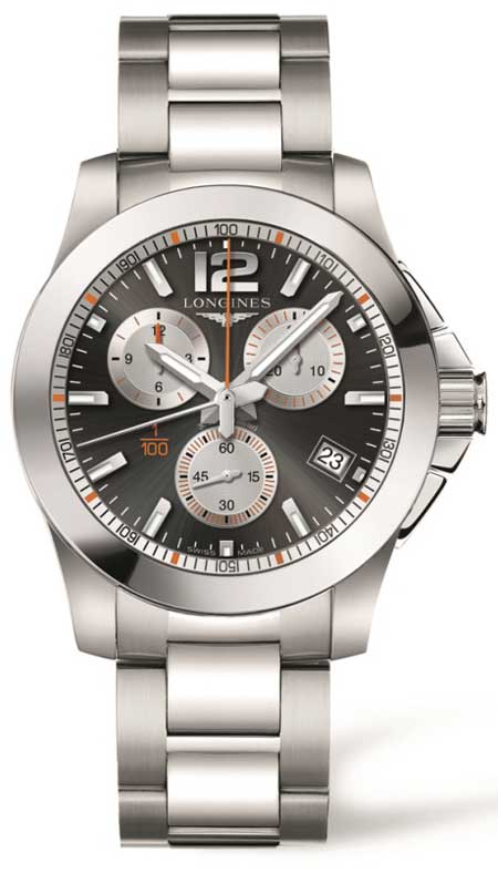 Longines-Conquest-1/100th Roland Garros