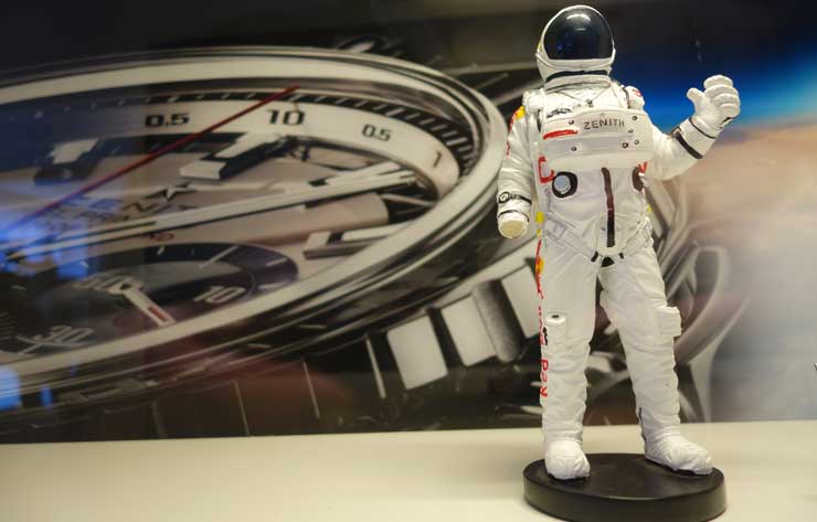Zenith, Erinnerung an den Sprungvon Felix Baumgartner