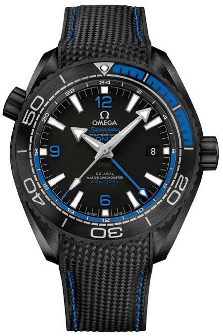 Seamaster Planet Ocean „Deep Black“ mit blauen Details (215.92.46.22.01.002): 10.300 €* 