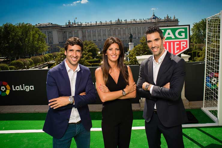 Raul Gonzalez, Blanca Panzano and Fernando Sanz
