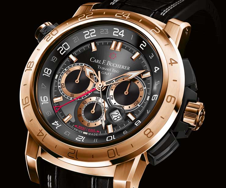 Patravi Travel Tec II in Roségold Titan