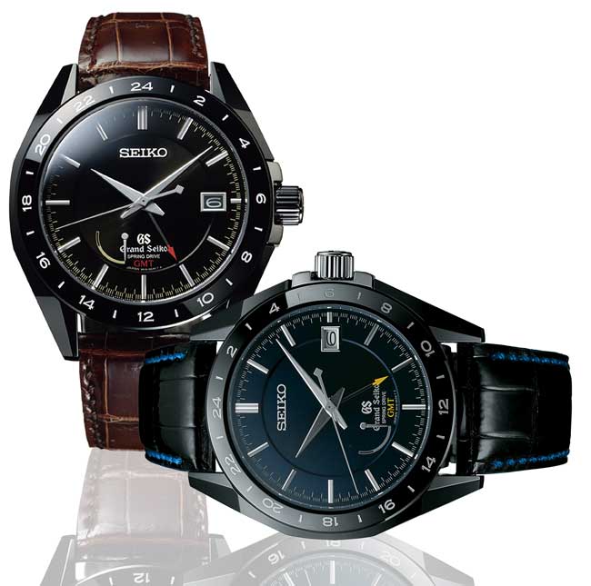 Grand Seiko Black Ceramic Limited Edition Spring Drive GMT