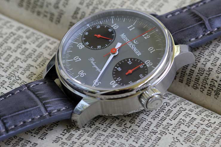 MeisterSinger Paleograph in Grau © Hans Hörl, NeueUhren.de