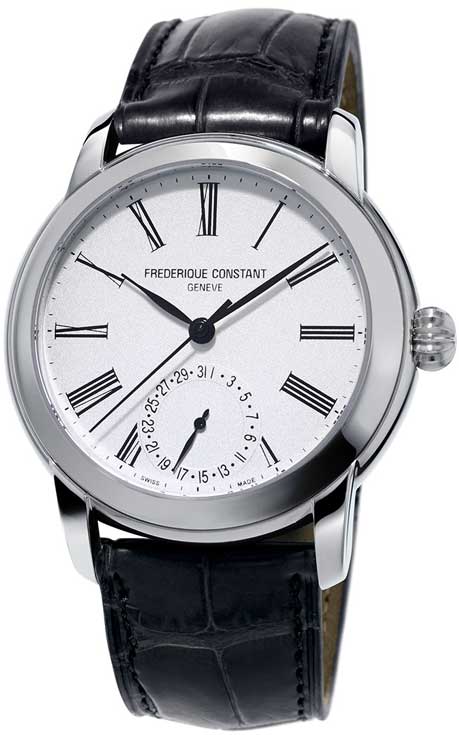 classic-manufactue-weises zifferblatt