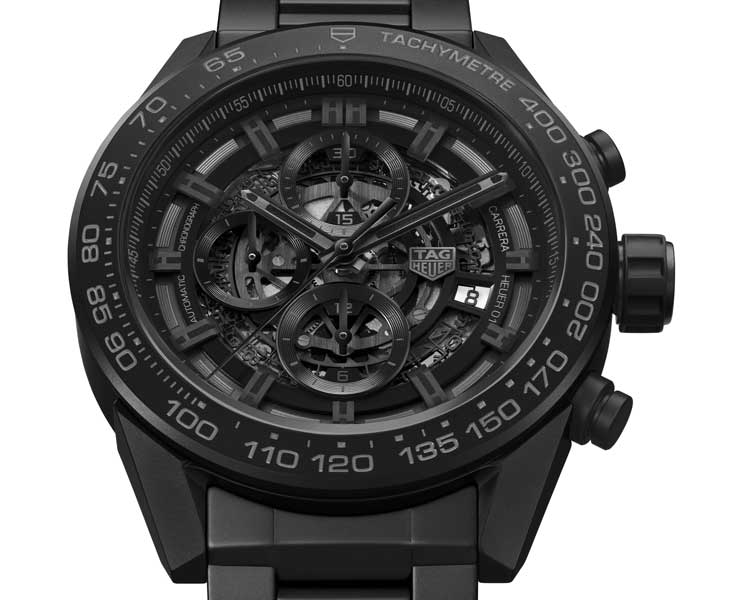 TAG-Heuer-CARRERA-HEUER Black full cermamic