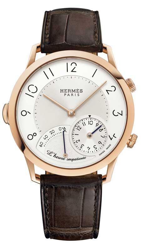 Slim d’Hermès L’heure impatiente