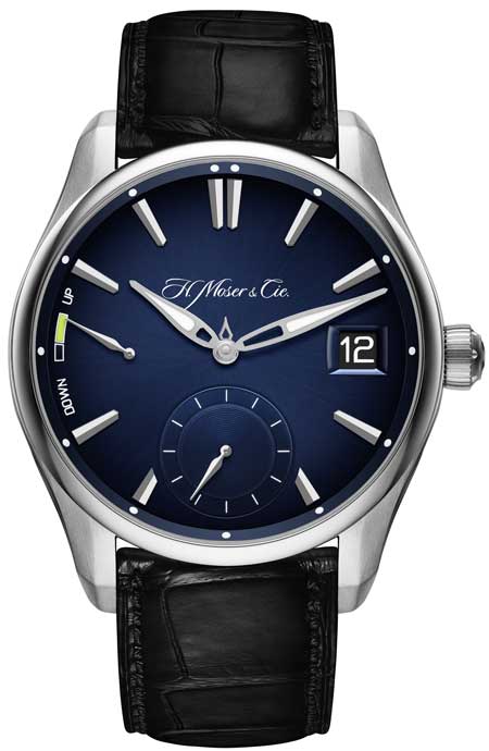 Pioneer Perpetual Calendar Edelstahl von H. Moser & Cie