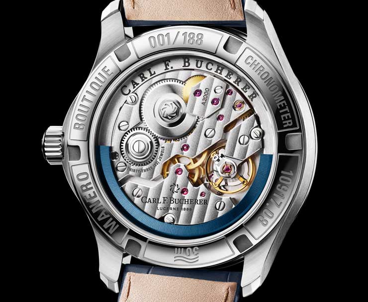 Kaliber CFB A2050, Chronometer