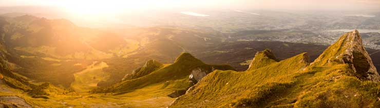 Panoramablick vom #Pilatus #Luzern