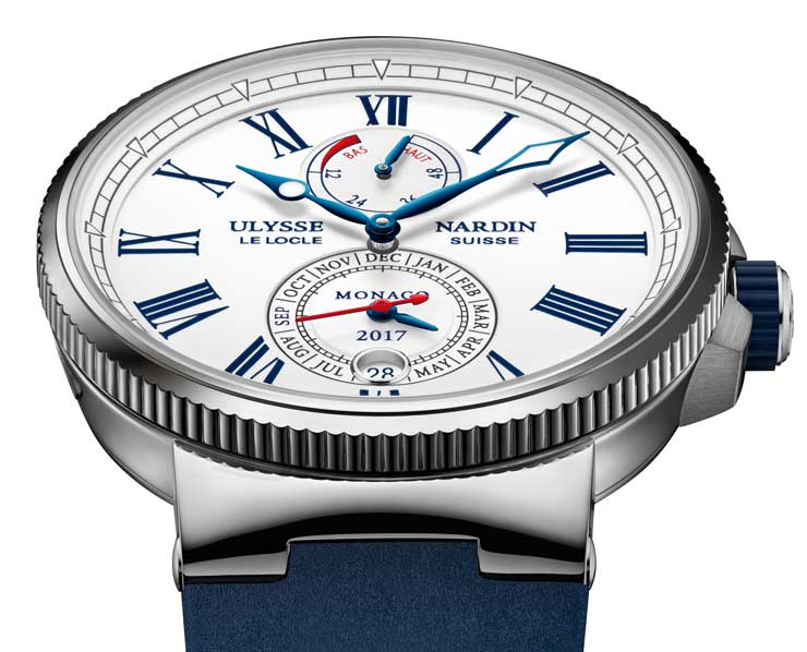 Ulysse Nardin Marine Chronometer Annual Calendar Monaco in Limited Edition