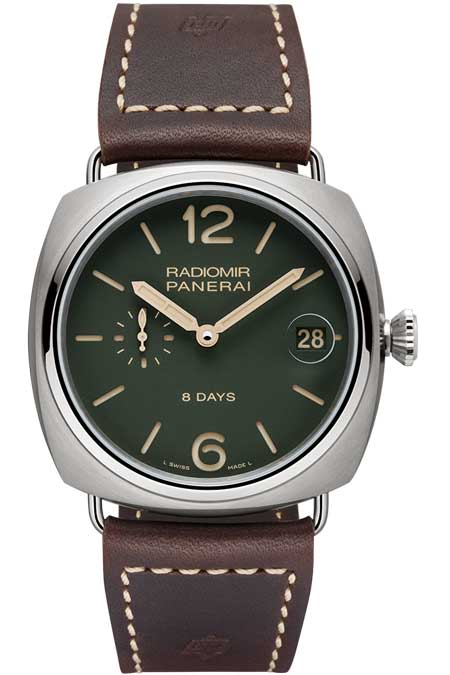 Panerai Green Dial-Kollektion Pam735
