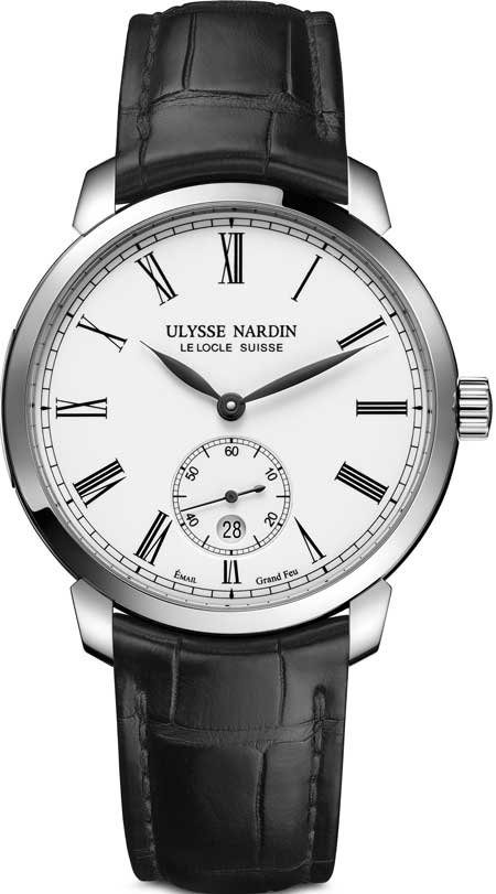 Ulysse Nardin Classico Manufacture white enamel