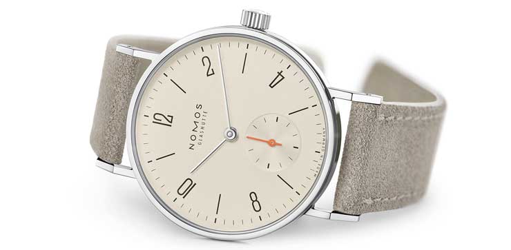 Champagner für Nomos Tangente 33 champagner