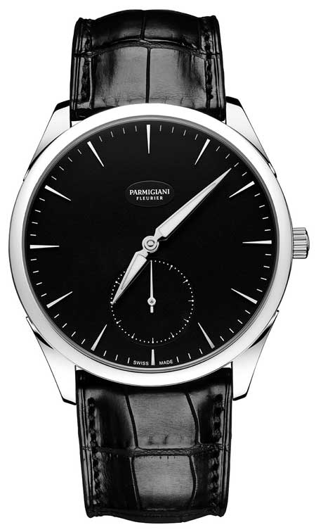 Parmigiani Tonda Steel 1950 schwarzes Zifferblatt