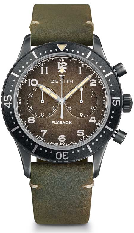 Zenith Pilot Cronometro Tipo CP-2 Flyback
