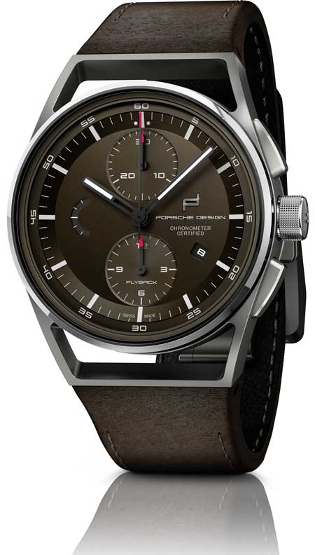 Porsche Design 1919 Chronotimer Flyback Brown & Leather