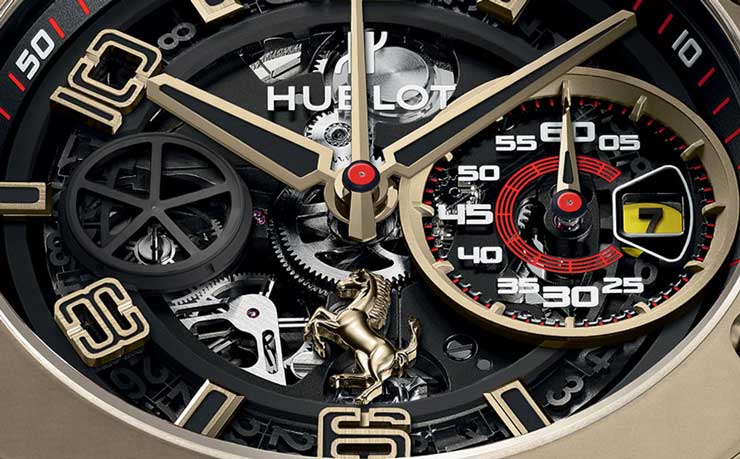 Hublot Big Bang Ferrari Magic Gold