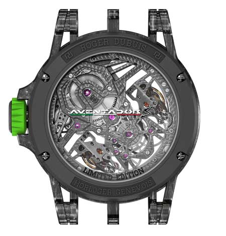Roger Dubuis Excalibur Aventador S Green
