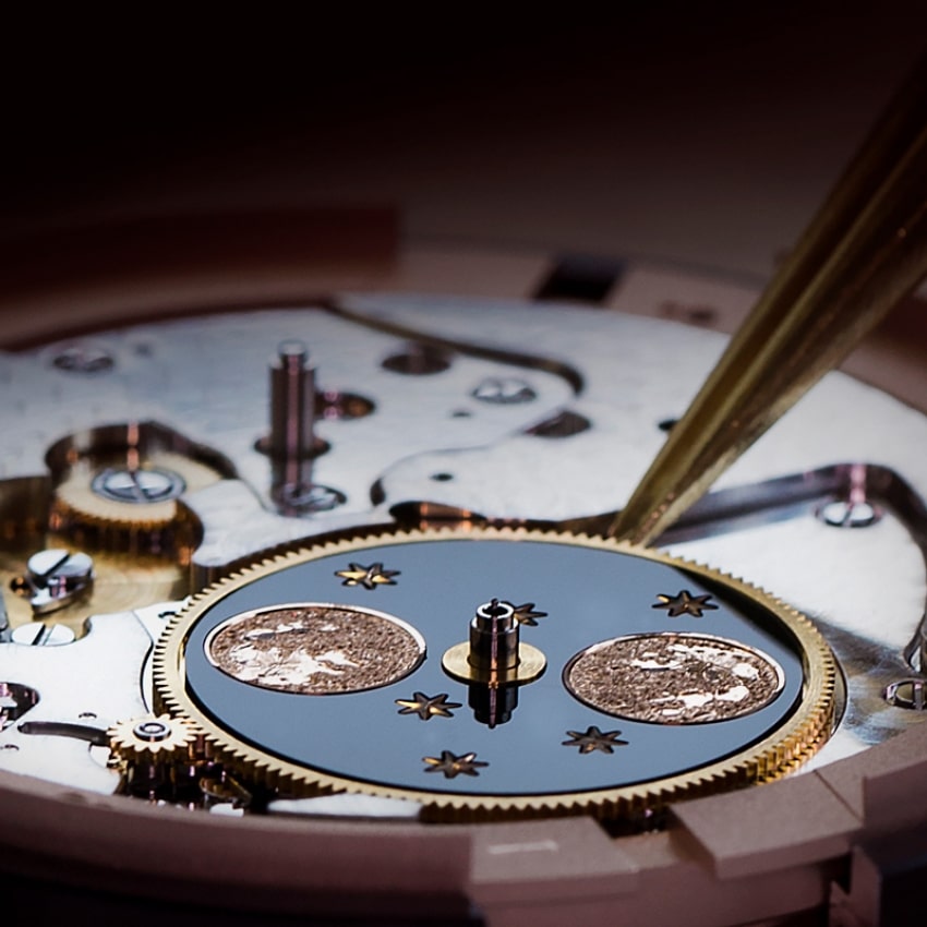 Jaquet Droz Grande Seconde Moon Black Enamel