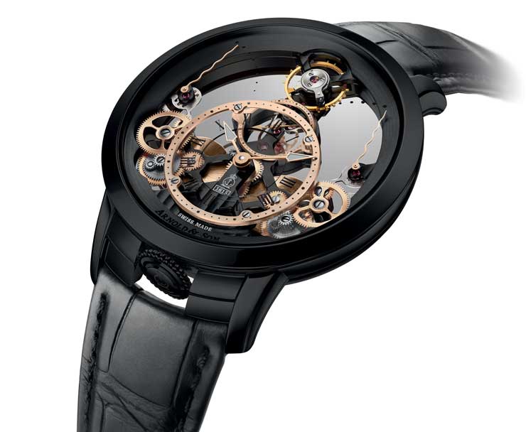 Arnold&Son Time Pyramid Black Edition