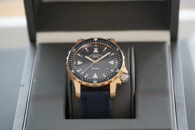 Mühle Glashütte Yacht-Timer Bronze