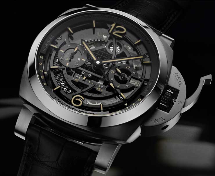 Luminor 1950 Tourbillon Moon Phases Equation of Time GMT