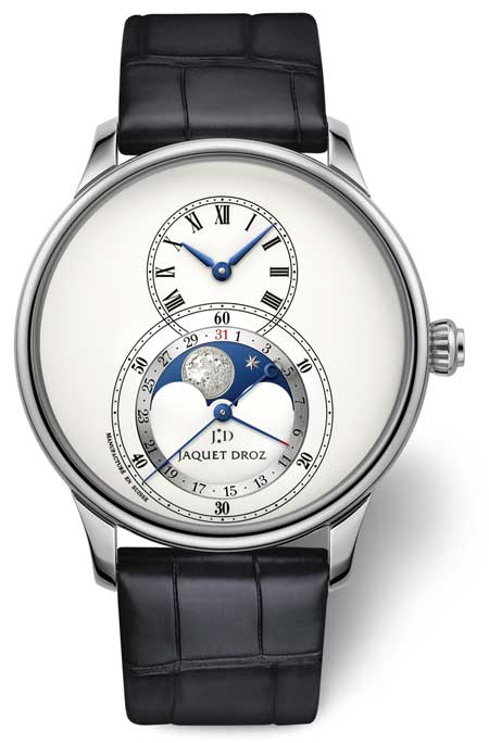 Jaquet Droz,Grande Seconde Moon,Jaquet Droz Mondphasenanzeige