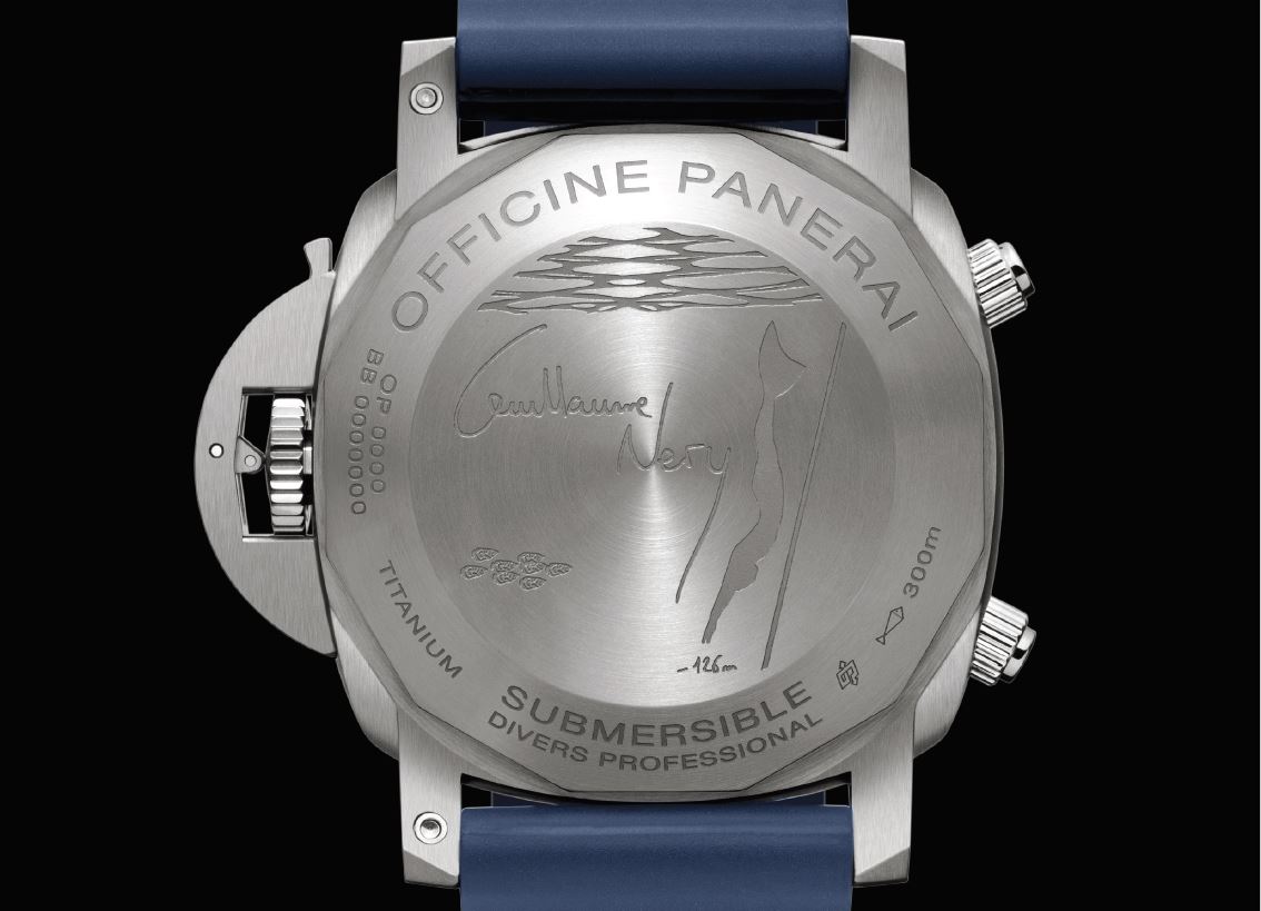 Paneria Submersible Chronograph Guillaume Néry Edition