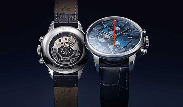 Bucherer Blue Editions Tissot Chemin des Tourelles Automatic Chronograph