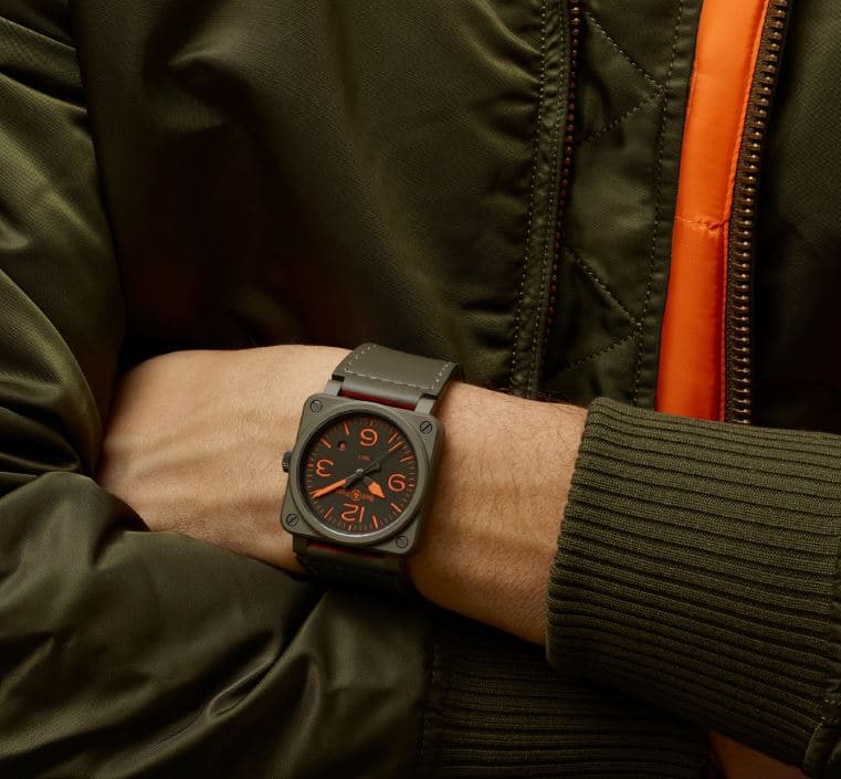 Bell&Ross BR 03-92 MA-1: die Uhr zur Fliegerjacke