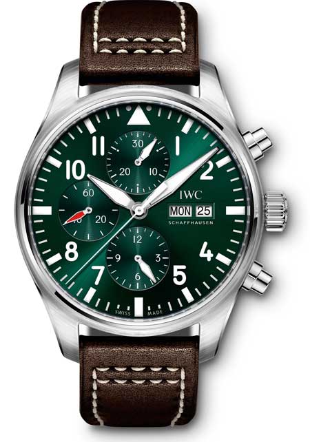 IWC Flieger-Chronograph limited Edition Racing Green