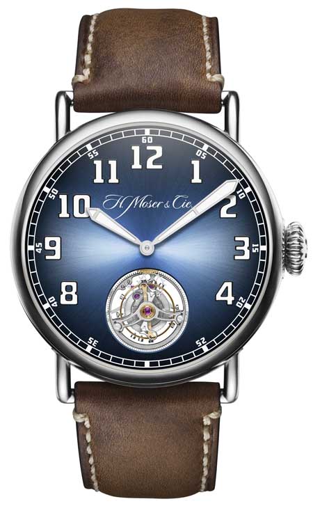 Heritage Tourbillon Funky Blue von H.Moser & Cie