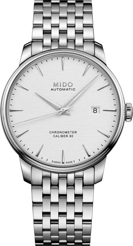 Mido Baroncelli Kaliber 80 Chronometer Silizium