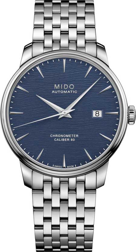 Mido Baroncelli Kaliber 80 Chronometer Silizium