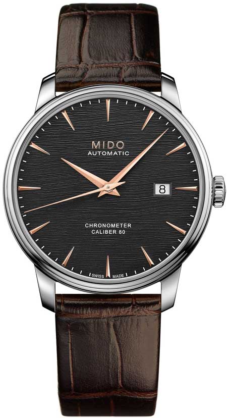Mido Baroncelli Kaliber 80 Chronometer Silizium