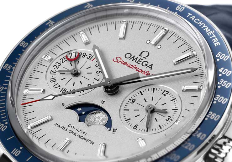 Omega Speedmaster Platinum Mondphase Master Chronometer