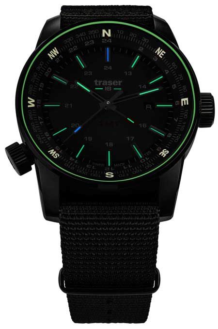 Traser P68 Pathfinder GMT Grün