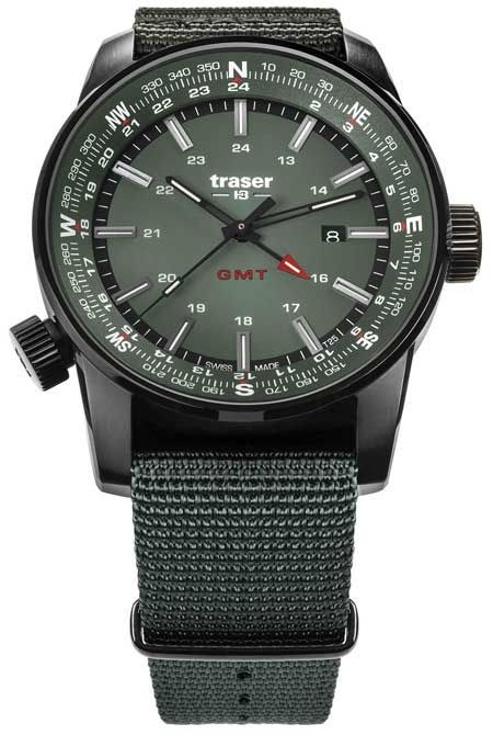 Traser P68 Pathfinder GMT Grün