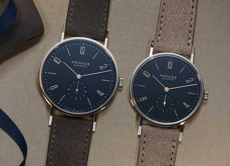 Nomos Tangente nachtblau