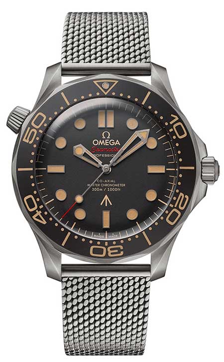 Die Omega Seamaster Diver 300M 007 Edition James Bond no time to die