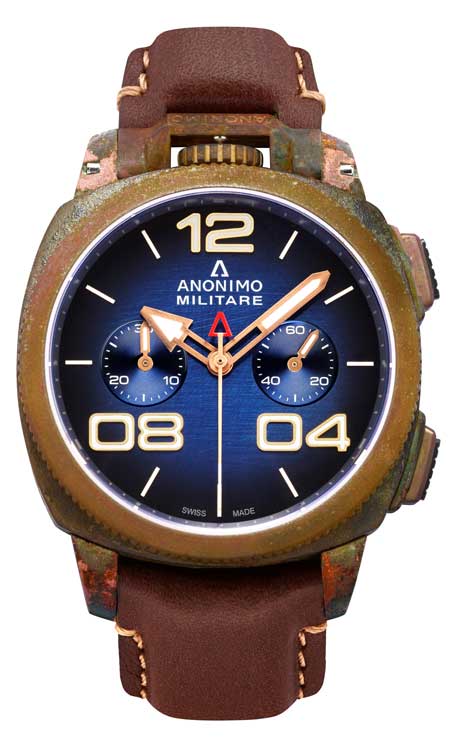 Anonimo Militare Chrono Oxidized Bronze