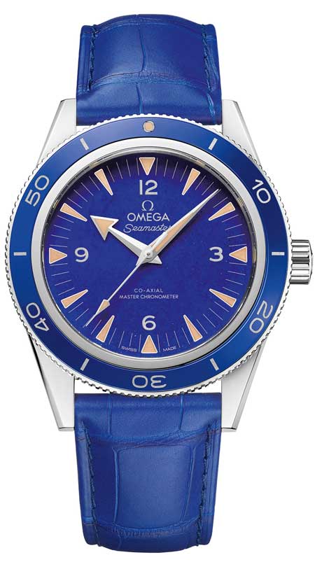 Omega Seamaster 300 Platin Lapislazul