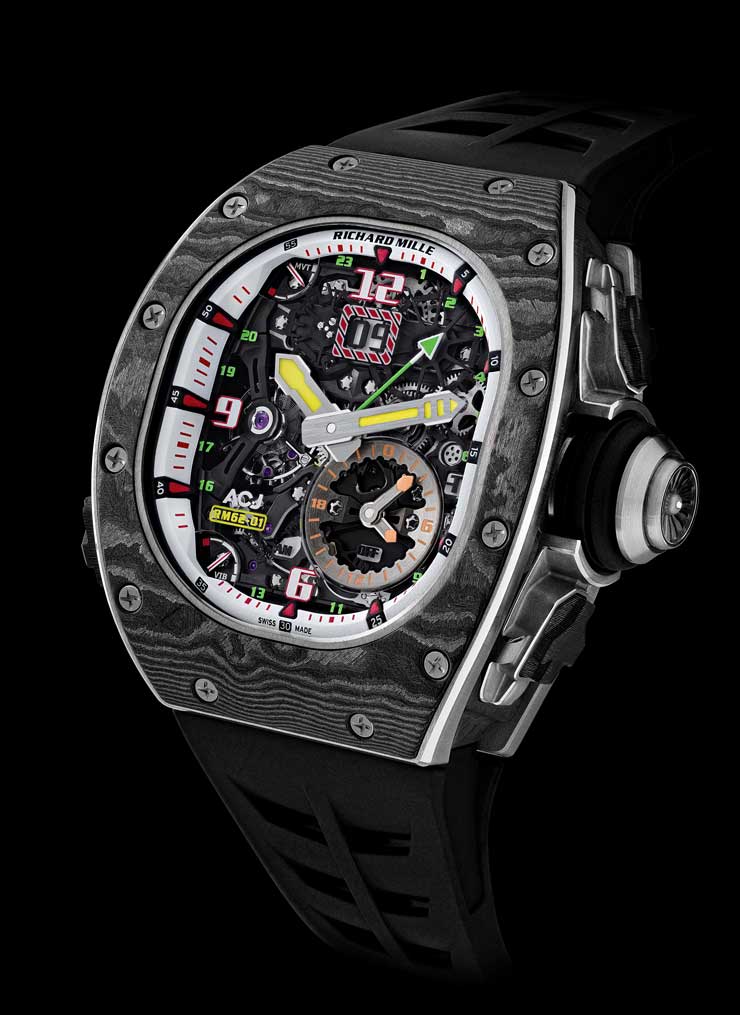 RM 62-01 Tourbillon Vibrations Alarm Airbus Corporate Jets