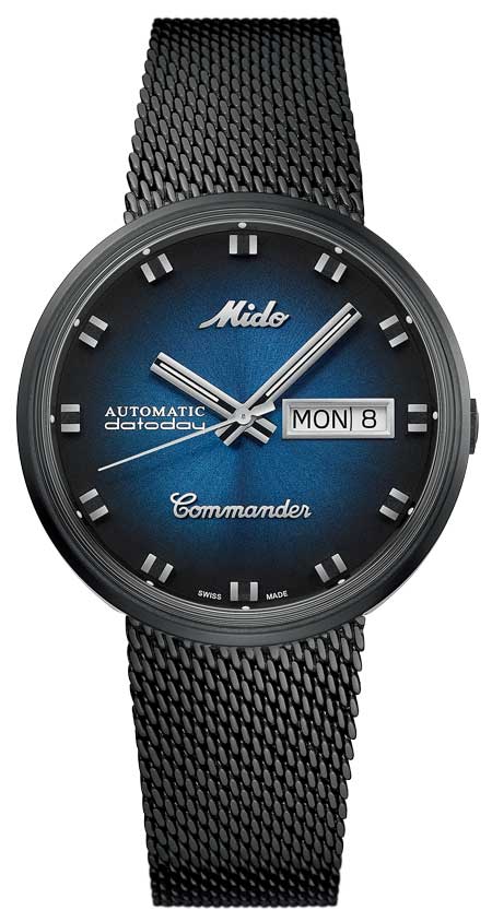 Mido Commander Blue Shade